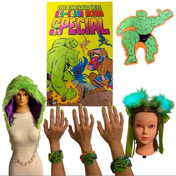 Tales of the Emerald Yeti All Color Action Special Rave Bundle by Nearmint Press - Picture 1 of 6